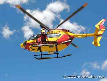 Accident entre une moto et une voiture à l’entrée de l’autoroute A8, deux blessés graves