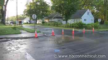 Crews working to repair water main in Hartford
