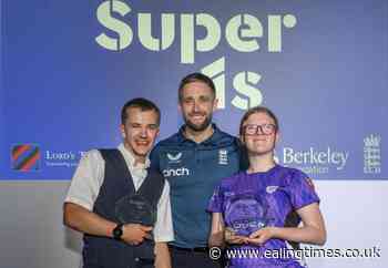 Disability cricket role model receives Inspire Award at The Oval