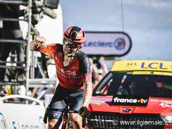 Tour, spettacolo sul Grand Colombier. Vince Kwiatkowski, Pogacar c’è