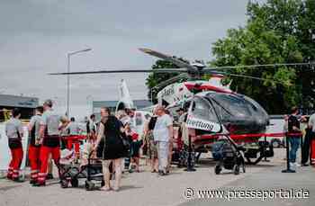 Tag der offenen Tür: DRF Luftrettung feiert dreifaches Jubiläum in Nürnberg