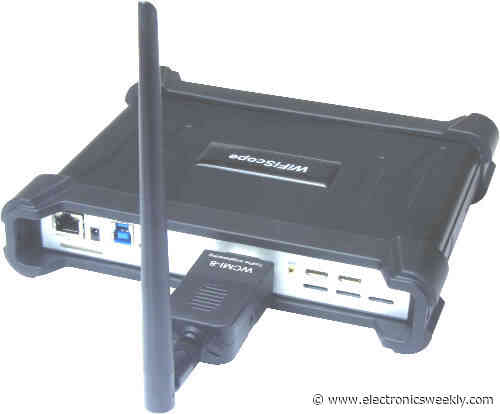 Wireless modules synchronise multiple TiePie scopes