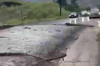 Highway 8 between Merritt and Spences Bridge closed due to mudslide