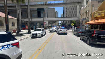 Suspect in custody after taking teller hostage during downtown Miami bank robbery: Police