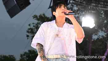 Jung Kook Withstands the Rain to Save ‘Good Morning America’ Performance