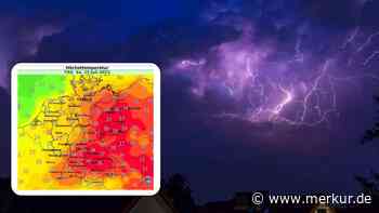 Bis zu 38 Grad in Bayern! Warnung vor Rekordhitze – Wetterphänomen sorgt dann für Super-Unwetter