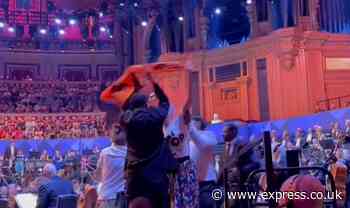 Just Stop Oil spark fury after rushing Royal Albert Hall stage on BBC Proms opening night
