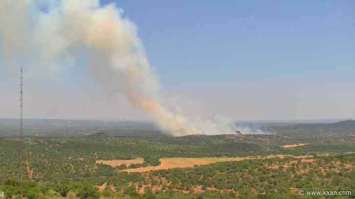 Llano County brush fire at 650 acres, nearly 20 agencies responding