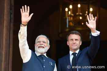 India's Modi and France's Macron Agree on Defense Ties but Stand Apart on Ukraine