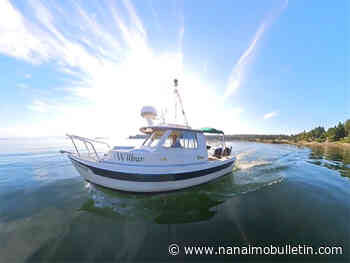 Tiny boat named Wilbur mapping eastern Vancouver Island coast
