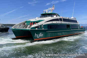 New Hullo high-speed foot-passenger ferries arrive in Nanaimo
