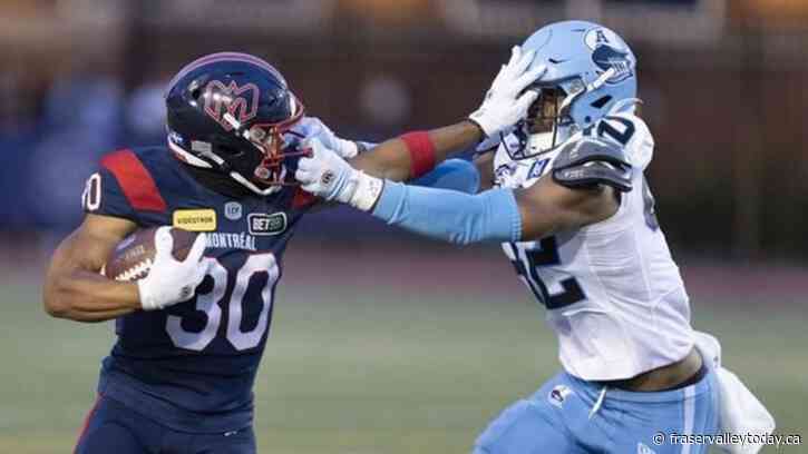 Argonauts remain undefeated, hold off Alouettes for 35-27 win