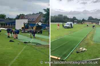 New training surface installed at Blackburn cricket ground