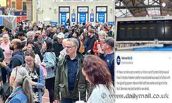 Carnage as 'thousands' trying to get home during Friday's rush hour are stranded at London Victoria