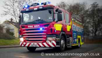 Two fire engines attend house fire in Brinscall this morning