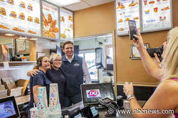 DeSantis visits Dairy Queen in Iowa after Trump’s ‘Blizzard’ flub