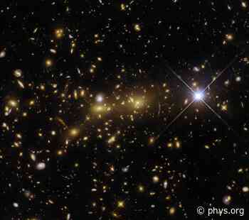 Hubble views a galactic monster