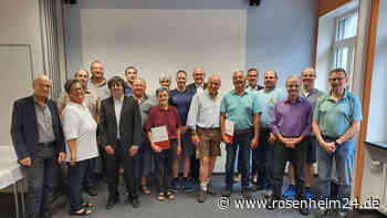 2350 Spenden – Ehrung von 31 langjährigen Blutspendern