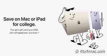 Apple’s Back to School promo now available in Europe, Middle East, and Asia