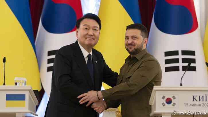 South Korean President Yoon Suk Yeol makes surprise visit to Ukraine
