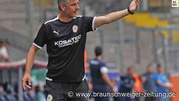Womit Eintrachts-Trainer Jens Härtel schon „einverstanden“ ist