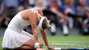 Ungesetzt zum Titel: Tschechin Vondrousova gewinnt Wimbledon