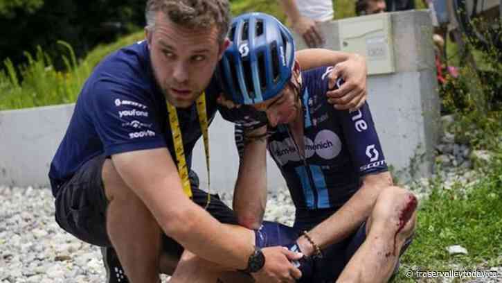 Mass crash on Tour briefly halts Stage 14. Pogacar, Vingegaard escape unscathed