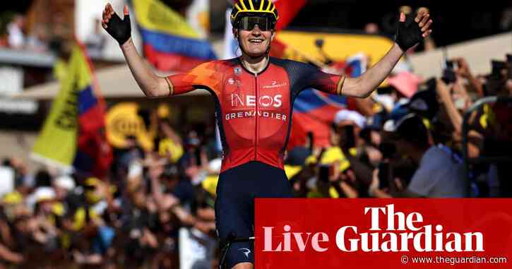 Tour de France 2023: Rodríguez wins stage 14 as Vingegaard keeps yellow jersey – live