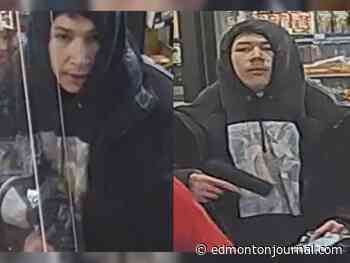 Edmonton police searching for suspect in Circle K armed robbery
