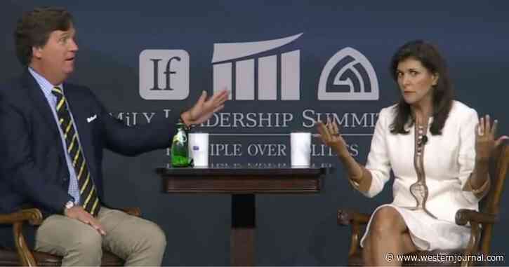 Nikki Haley Forces Tucker to Answer His Own Question After All She Could Do Was Shrug