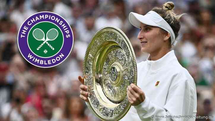 Wimbledon: Vondrousova gelingt historischer Finalsieg über Jabeur