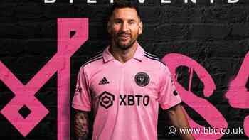 Argentina's Messi signs deal with Inter Miami