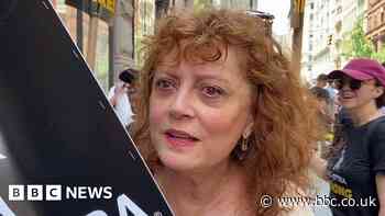 SAG strike: Actors join writers on Hollywood picket lines