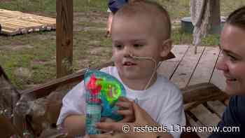 New play set for pediatric cancer patient in Chesapeake