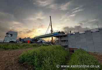 First look at new bridge as work progresses on £34m project