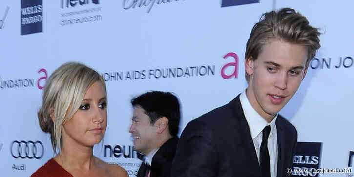 'Uncle' Austin Butler Chills in the Pool With Ashley Tisdale's Daughter Jupiter - See The Sweet Pic!