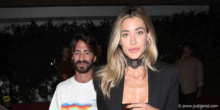 Jessica Serfaty Flashes Engagement Ring While Out With Fiance Leonardo Maria Del Vecchio