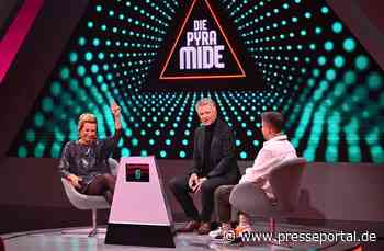 Andrea Kiewel lässt nichts anbrennen bei "Die Pyramide" mit Pierre M. Krause, Amira und Oliver Pocher am Mittwoch