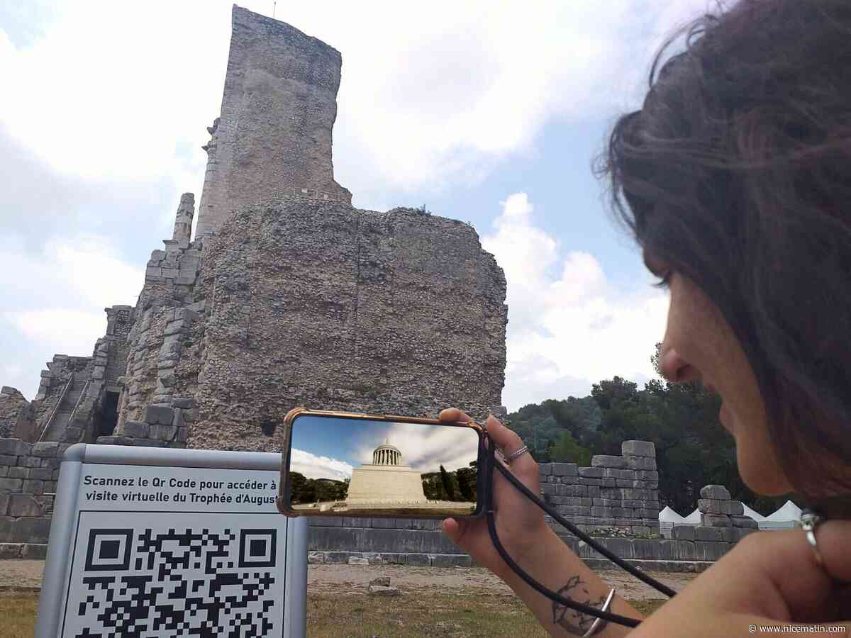 Grâce à la réalité virtuelle, vous pouvez désormais visiter le Trophée d’Auguste à La Turbie... tel qu’il était à l'époque romaine