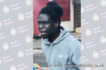 Dartford London Road: Manhunt after victim hit