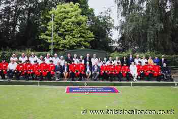Chelsea Pensioners visit Romford Bowls Club, Lodge Farm Park