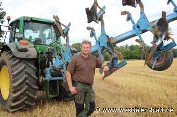 Spenge: Jonas Samland ist Landwirt aus Leidenschaft