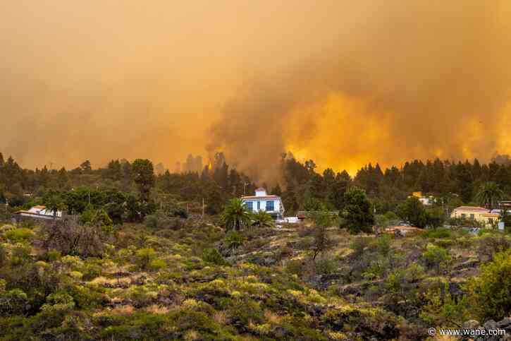 Better weather conditions help slow down La Palma wildfire, Spanish authorities say