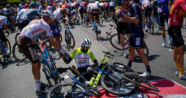 Zuschauer löst Massensturz bei Tour de France aus