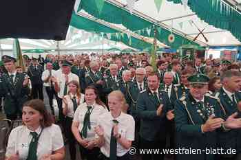 Wilfried Rüter regiert die Wehdemer Schützen in Stemwede