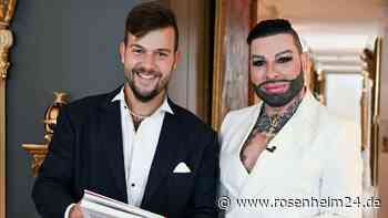 Glööckler mit neuem Freund bei Berliner Modenschau