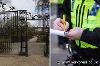 Police find drugs after searching youths in Rowntree Park, York