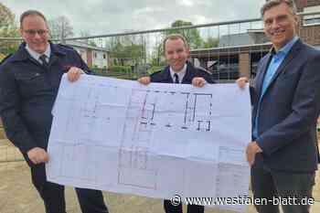 Vlotho: Feuerwehrhaus Steinbründorf wächst immer weiter