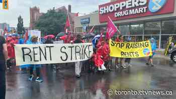 More than 300 tenants at 2 Toronto apartment buildings have stopped paying rent
