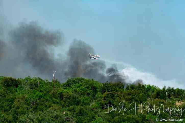PHOTOS: Smoke billows as Moore Peak fire continues to burn in Llano County